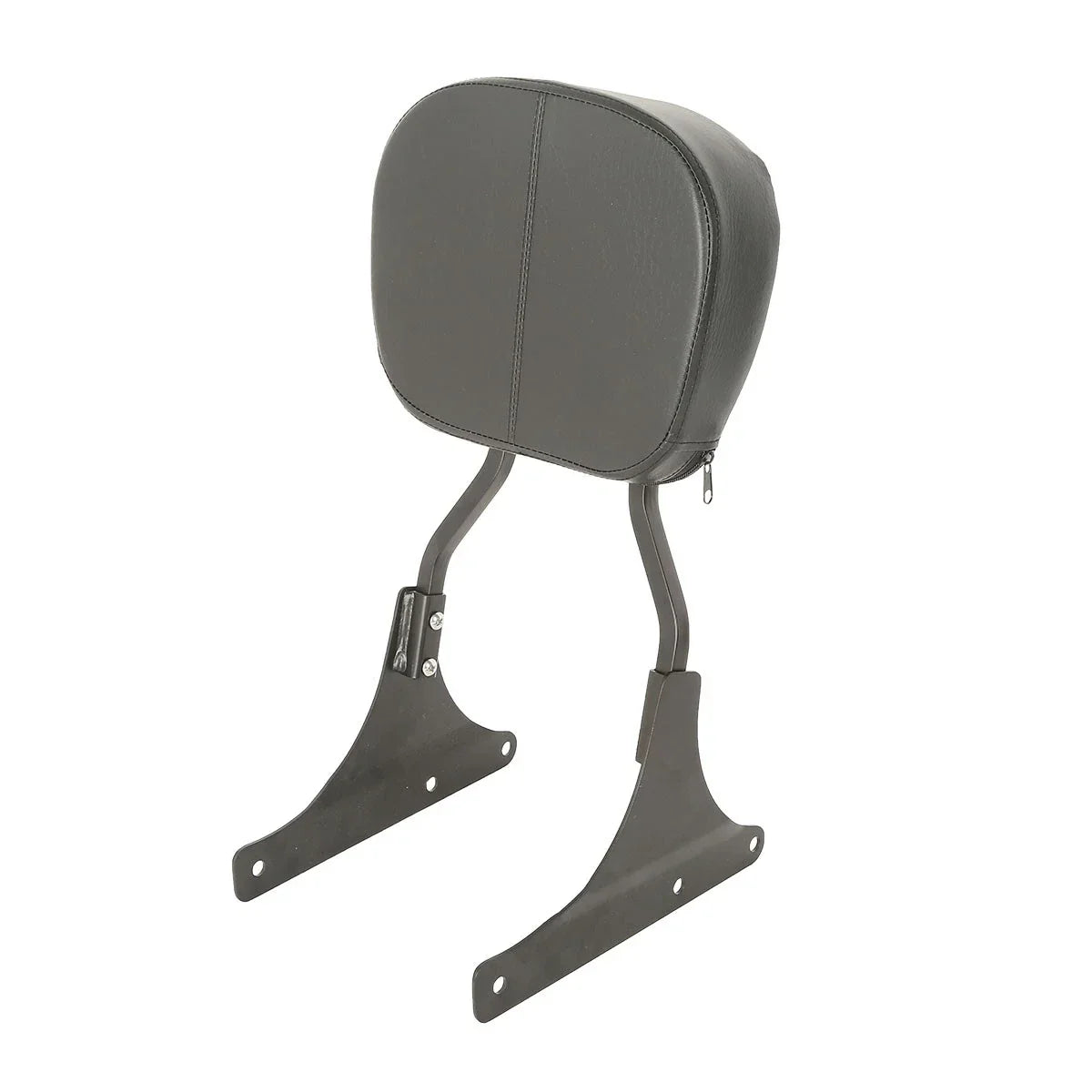 Black Low Backrest Sissy Bar for Harley Softail Custom FXSTC Fat Boy (2000-2017)