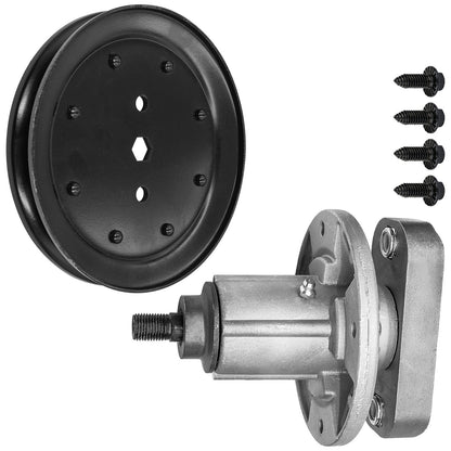 Deck Spindle Assembly with Pulley Replacement for John Deere GX (2006–2010)