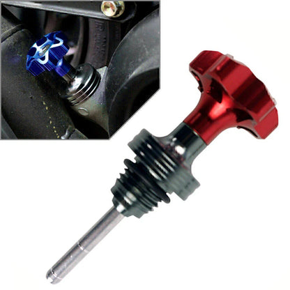 CNC Aluminum Red Engine Oil Dipstick for 125cc ATV