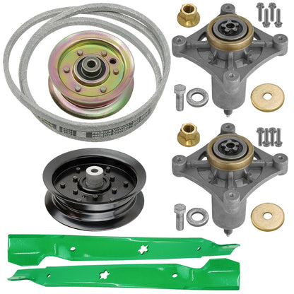 Deck Spindle Blade Belt Pulley Rebuild Kit for Craftsman DYS4500 (42")