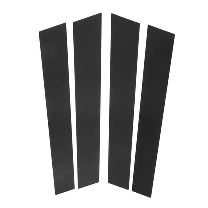 4 Pcs Black Door Pillar Window Trim for Porsche Panamera (2009-2016)