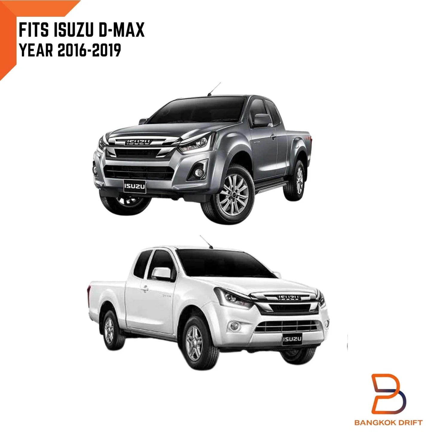 Black Rear Tailgate Handle for Isuzu D-Max UTE (2016-2019)