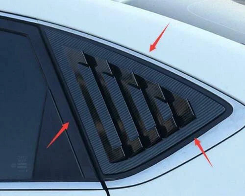 Carbon Fiber / Window Louver Vent Cover for Nissan Sentra Sedan (2013���2019)