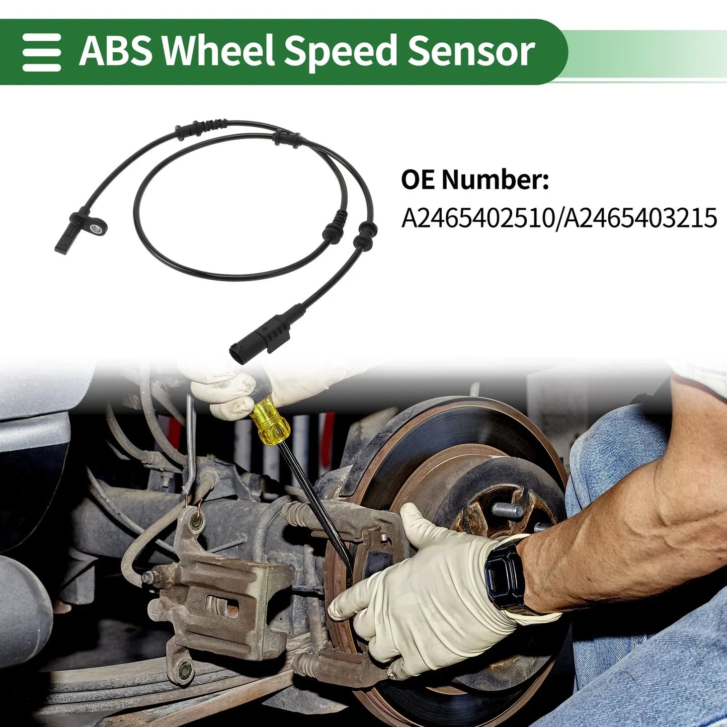 ABS Wheel Speed Sensor for Mercedes-Benz W176 (2012-2019)