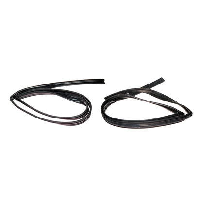 Weatherstrip Glass Run Channel Seal x2 for Honda Civic Coupe 2006-2011