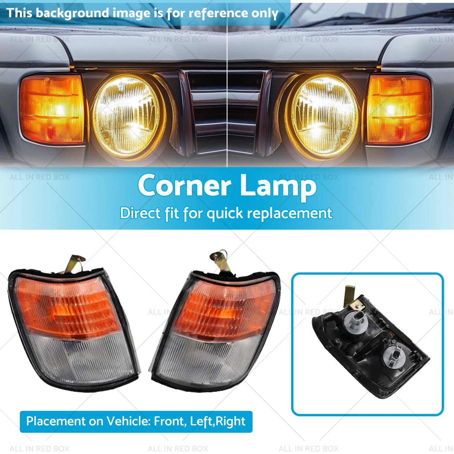 Corner Lamp Turn Signal Light for Mitsubishi Pajero Montero (1993-1996)