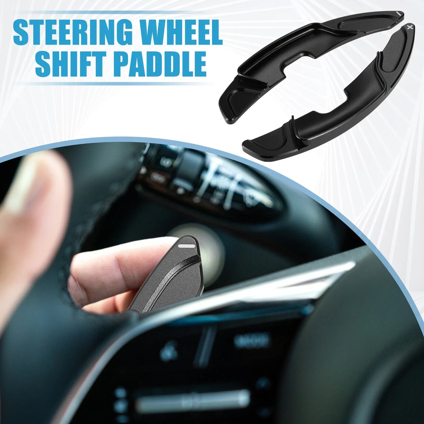 Steering Wheel Shift Paddle Covers for Lexus ES200 ES260 (2018-2021)