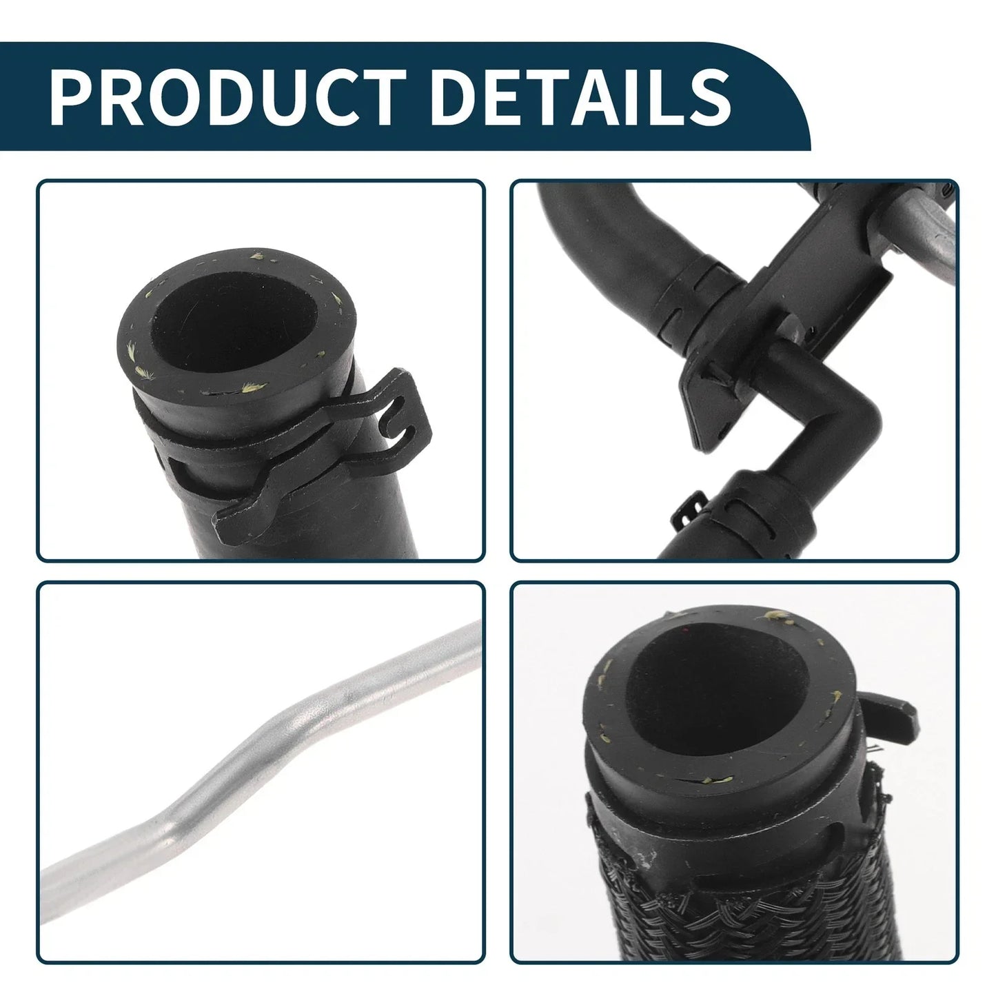 Radiator Hose Heating Water Pipe for Dodge Durango (2011-2014) Plastic Metal