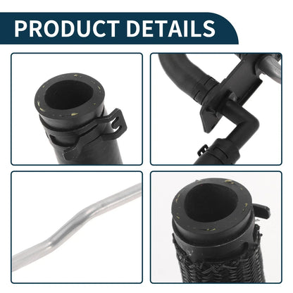 Radiator Hose Heating Water Pipe for Dodge Durango (2011-2014) Plastic Metal