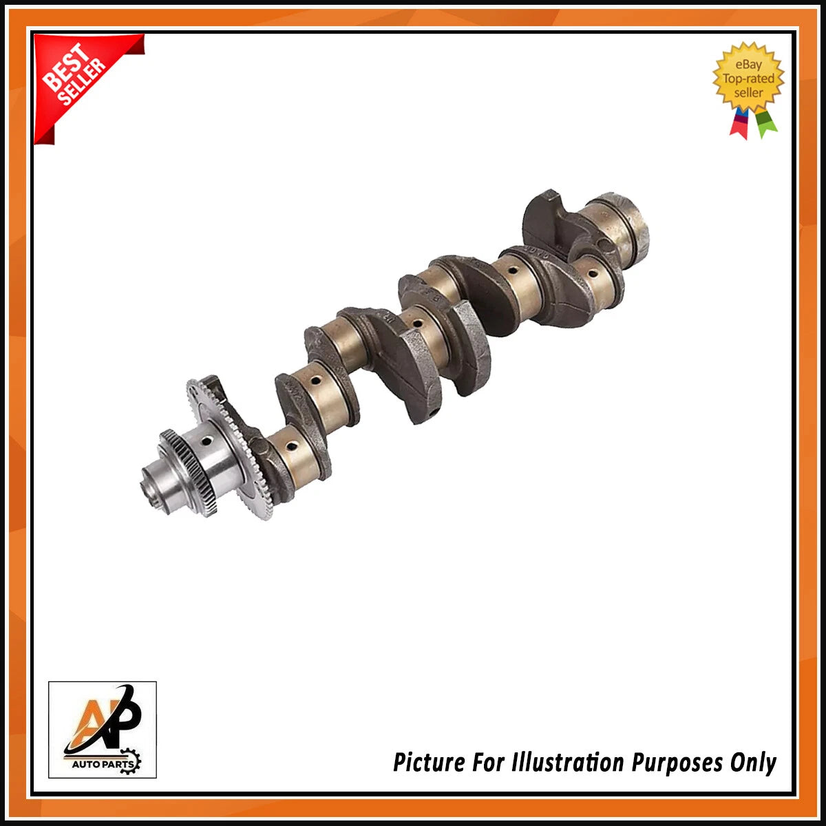 Crankshaft for Renault Master III 2.3 Diesel Euro 6 (2011–2020)