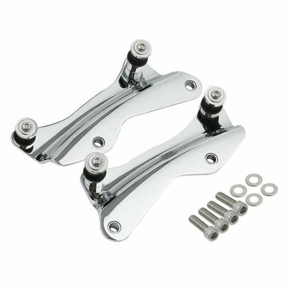Backrest Sissy Bar Rack 4 Point Docking Hardware for Harley Road Glide (14-24)