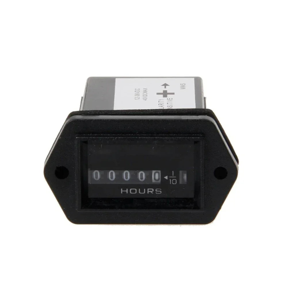 12V/36V Engine Tachometer Hour Meter for Diesel Engines Tractors Generators