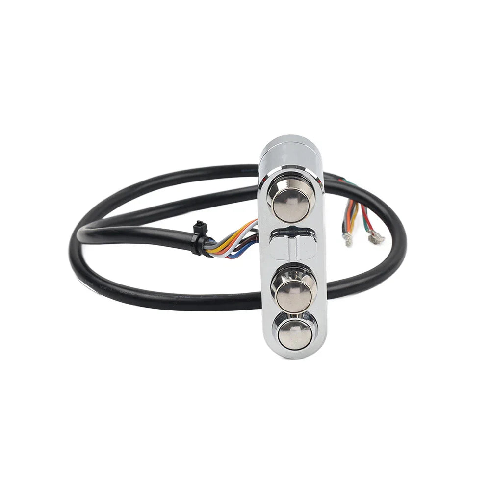 1" Handlebar Control Switches w/ Wiring Harness for Harley Dyna Sportster (2006-2023)