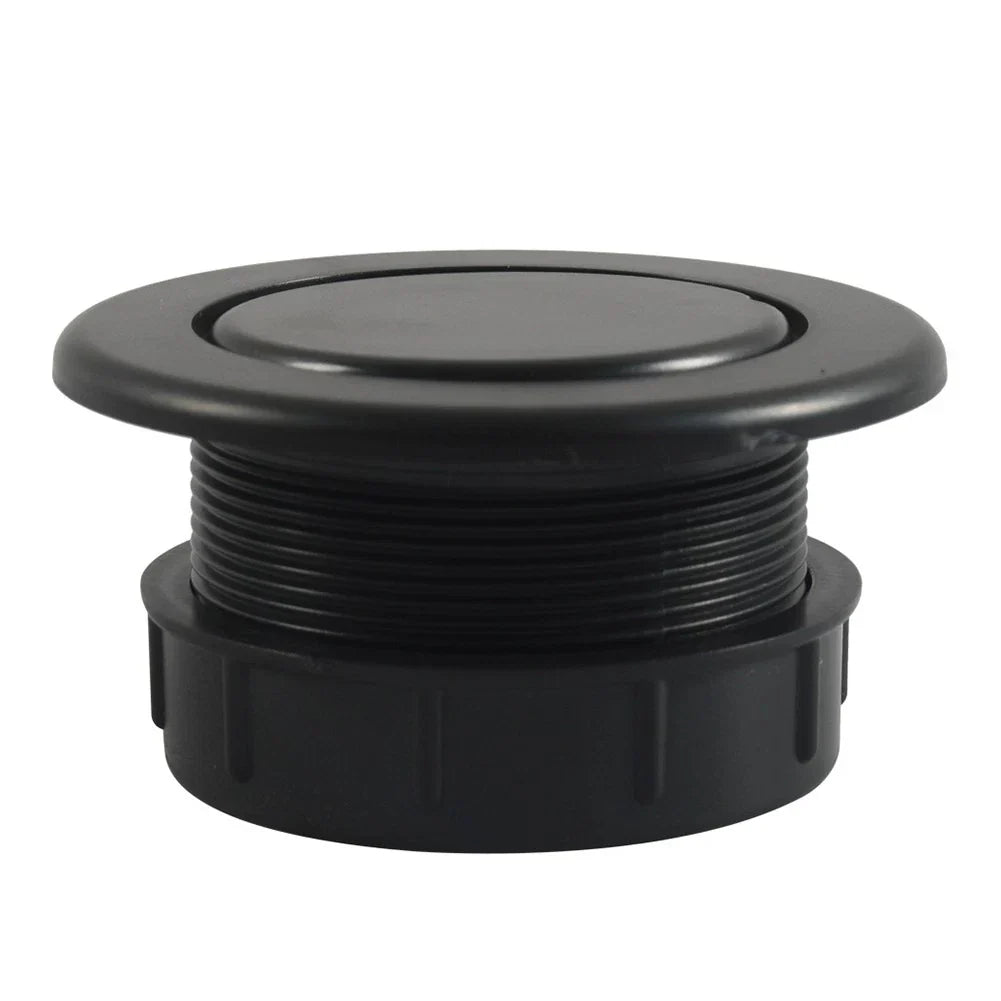 Umbrella Hole Ring Plug Cap Set for Outdoor Table Cover Black