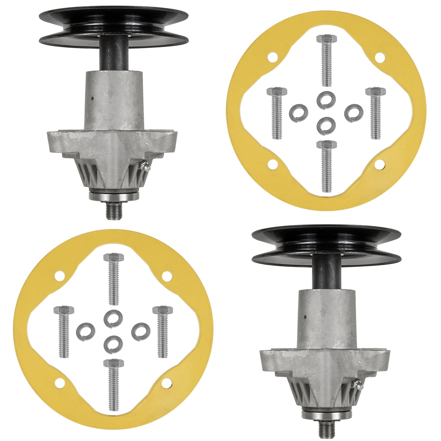 2 Set Spindle with Deck Ring for Cub Cadet ZLT8000 GT1054 GTX1054 (2009–2015)