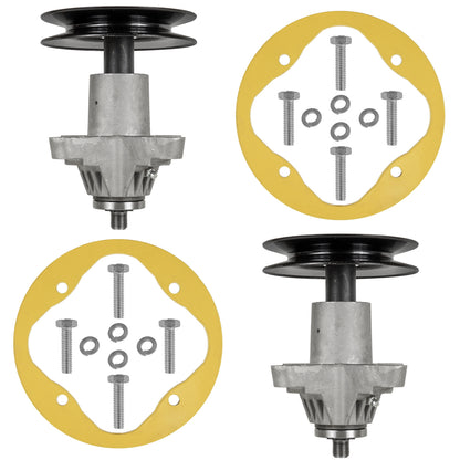2 Set Spindle with Deck Ring for Cub Cadet ZLT8000 GT1054 GTX1054 (2009–2015)