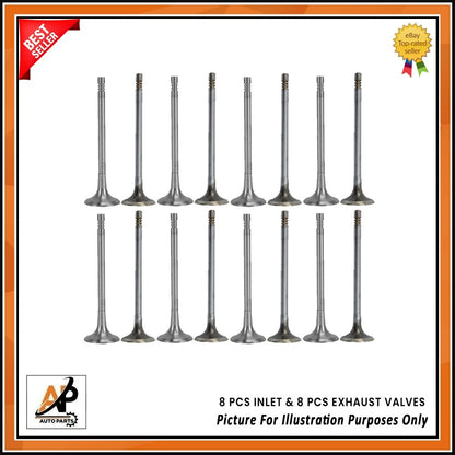 Exhaust and Inlet Valves Replacement Set for Citroen Peugeot Opel 1.5 Diesel (16)