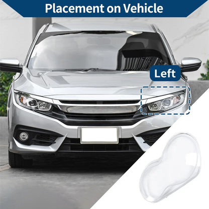 Front Left Headlight Lens Cover for Mercedes-Benz (2003-2009)