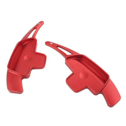 Steering Wheel Paddle Shifter Extension Red for Mercedes-Benz E-Class (2003-2016)