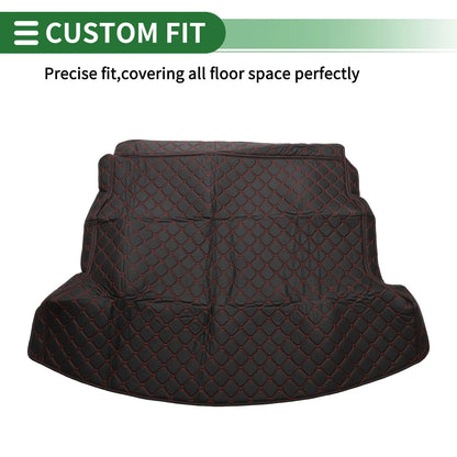 Heightened Edge Cargo Liner Rear Trunk Mat for Honda CR-V 2012-2016 Black XPE