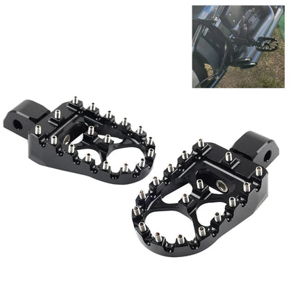 MX Style Rear Foot Pegs for Harley Softail Fat Bob Low Rider (2018-2023)