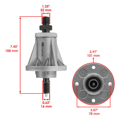 Deck Spindle Pulley 42 inch Replacement for Toro (2005–2005)