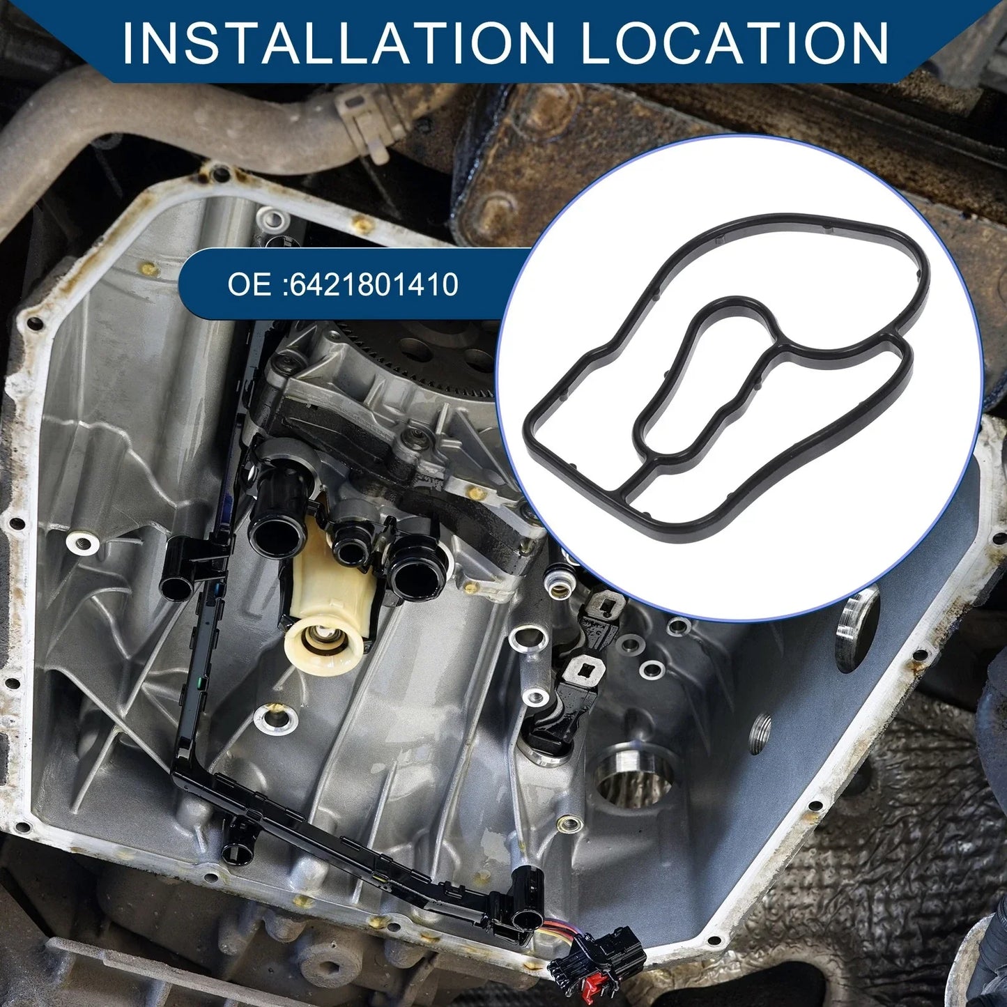 Engine Oil Filter Housing Gasket for Mercedes-Benz Sprinter 2500 (2007-2018)