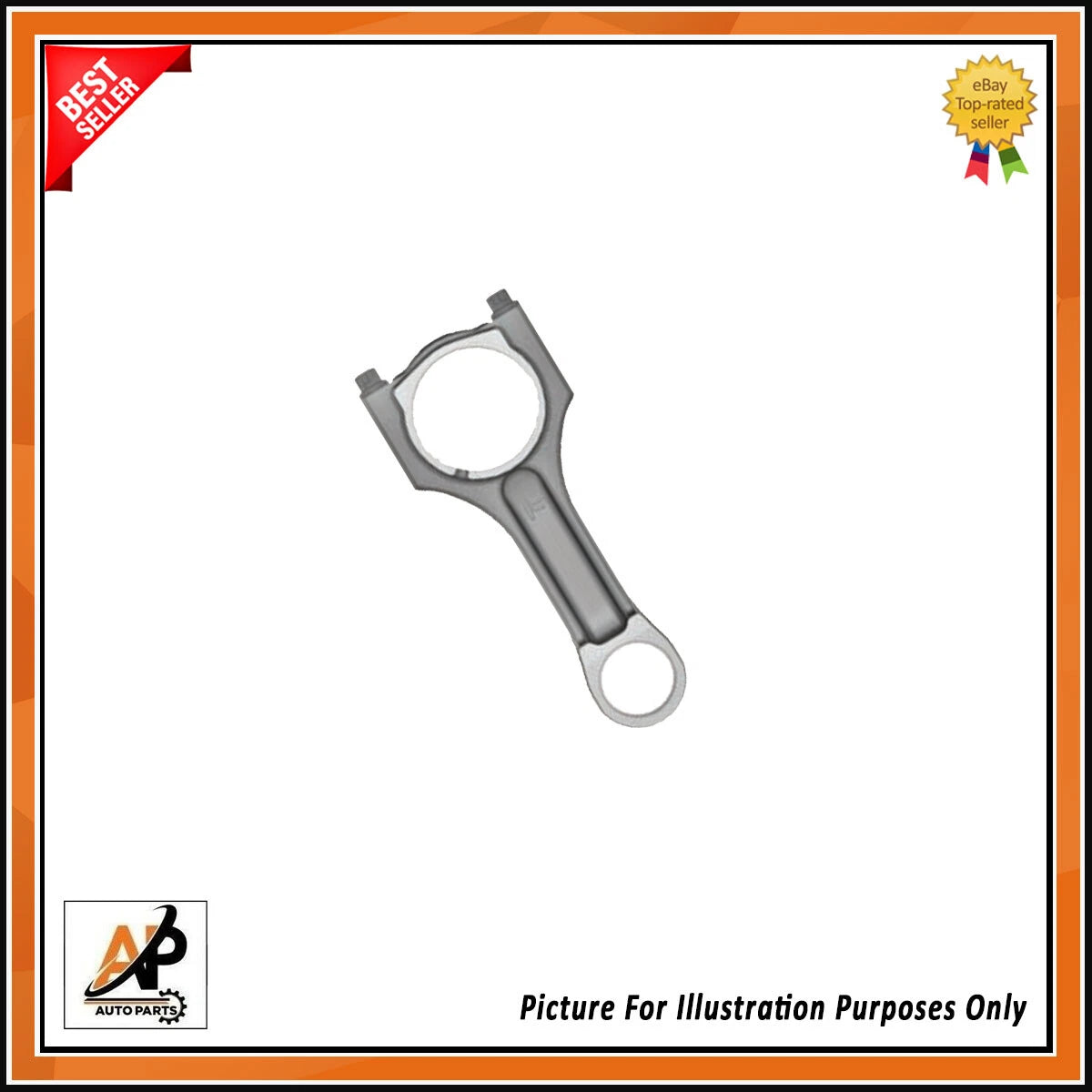 Connecting Rod Set of 4 Replacement for BMW 1 Series 2.0D (2007–2016)