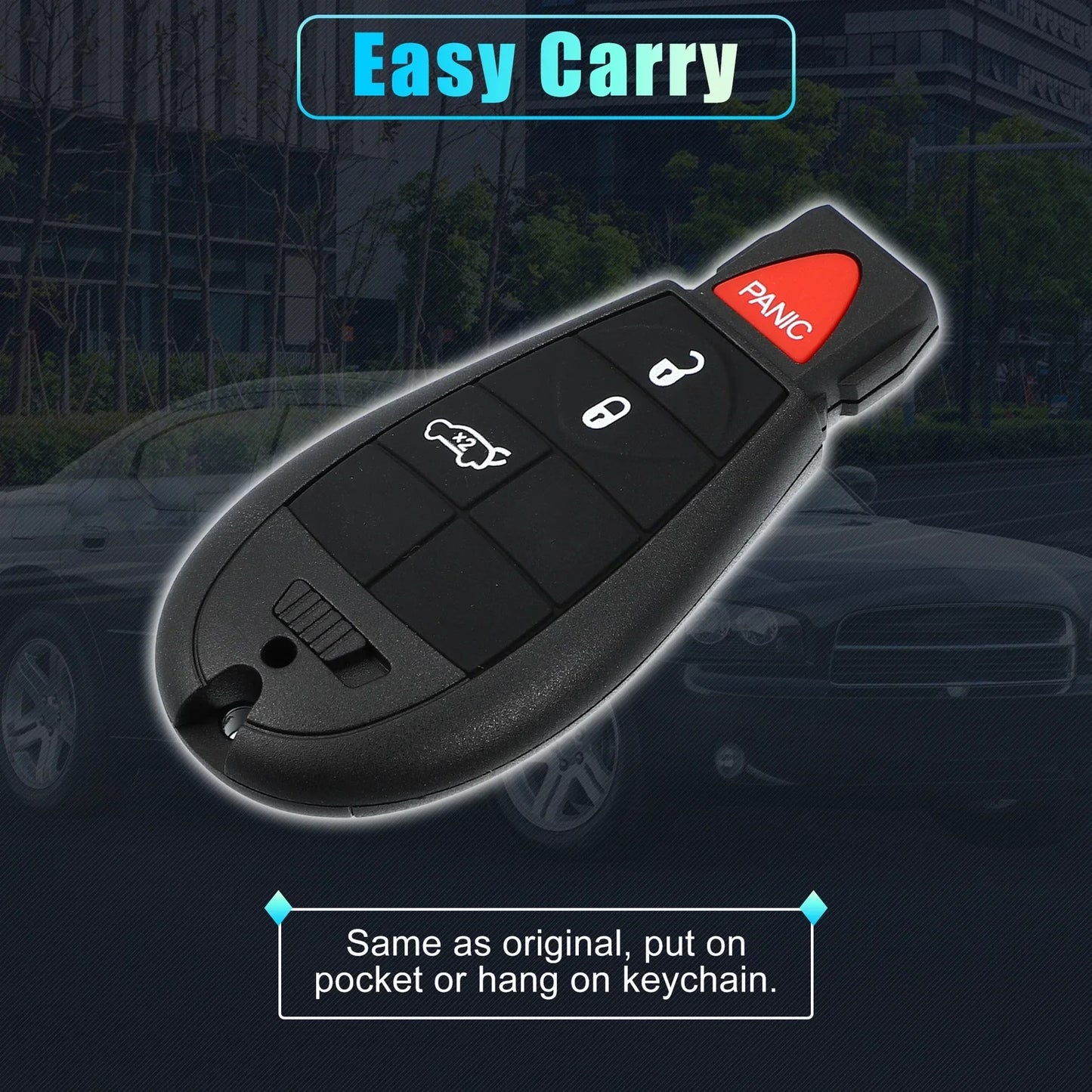 Keyless Entry Remote Key Shell Cover for Dodge Chrysler ( Specified)