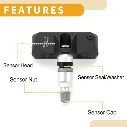 Tire Pressure Sensor for Porsche 911 (2005-2016) 1 x 433MHz Sensor