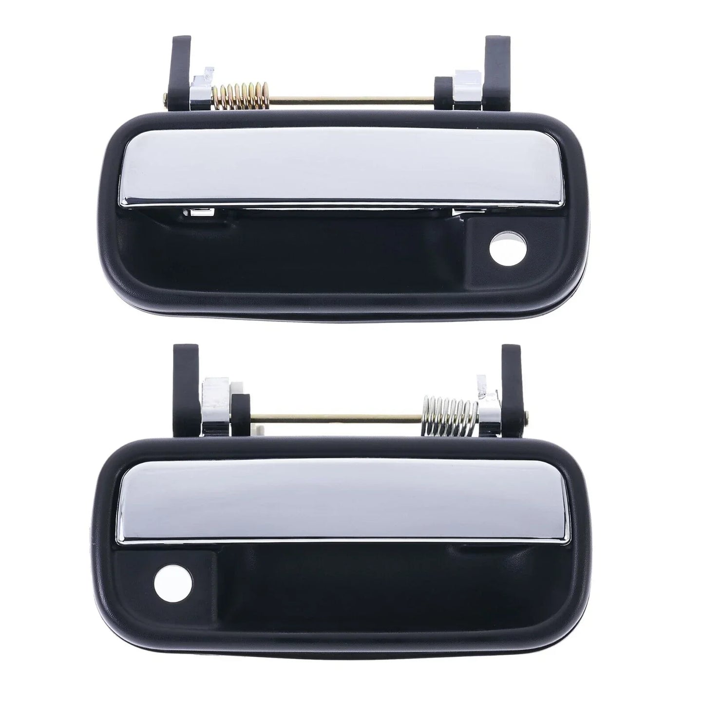 2 x Front Left + Right Door Handle Outer Chrome for Toyota Hilux (1988���1997)