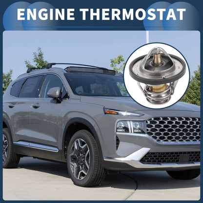 Engine Coolant Thermostat for Hyundai Santa Fe 3.3L (2013-2018) 1 x Pc