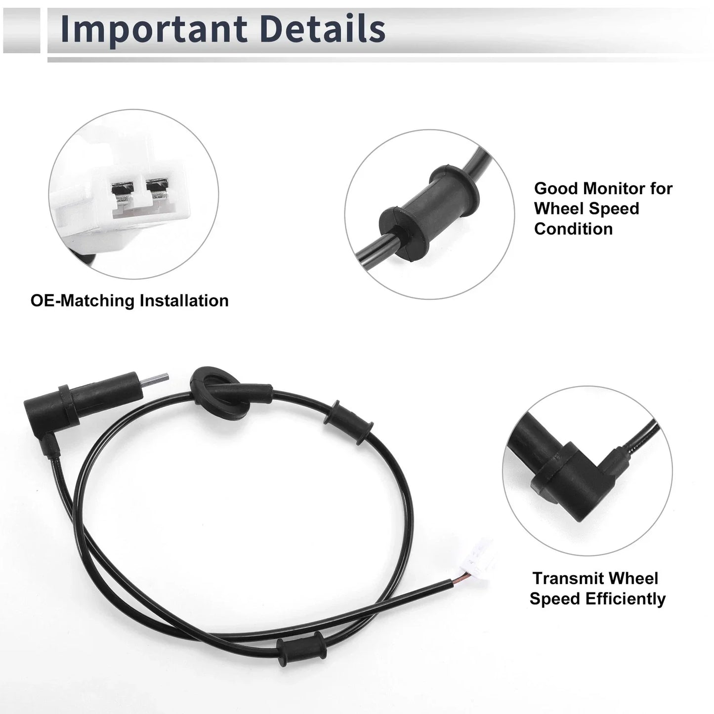 ABS Wheel Speed Sensor for Hyundai Accent (2000-2005)