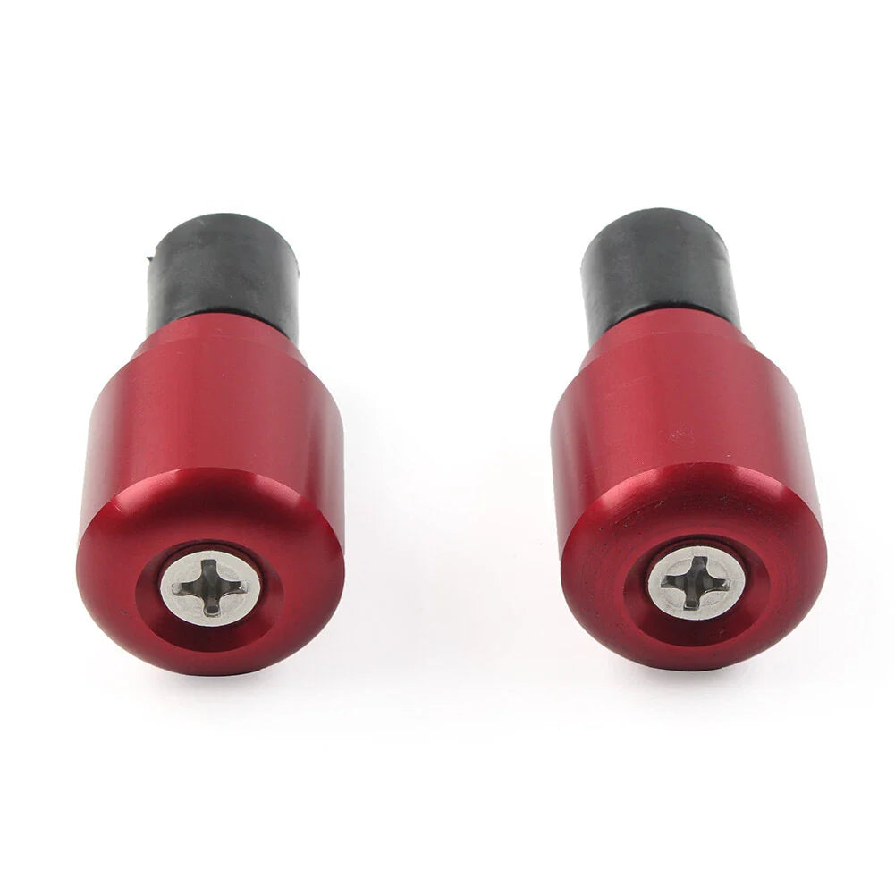 CNC Motorcycle Handlebar Grips Bar End Slider Caps  Red for HONDA CBR1000RR