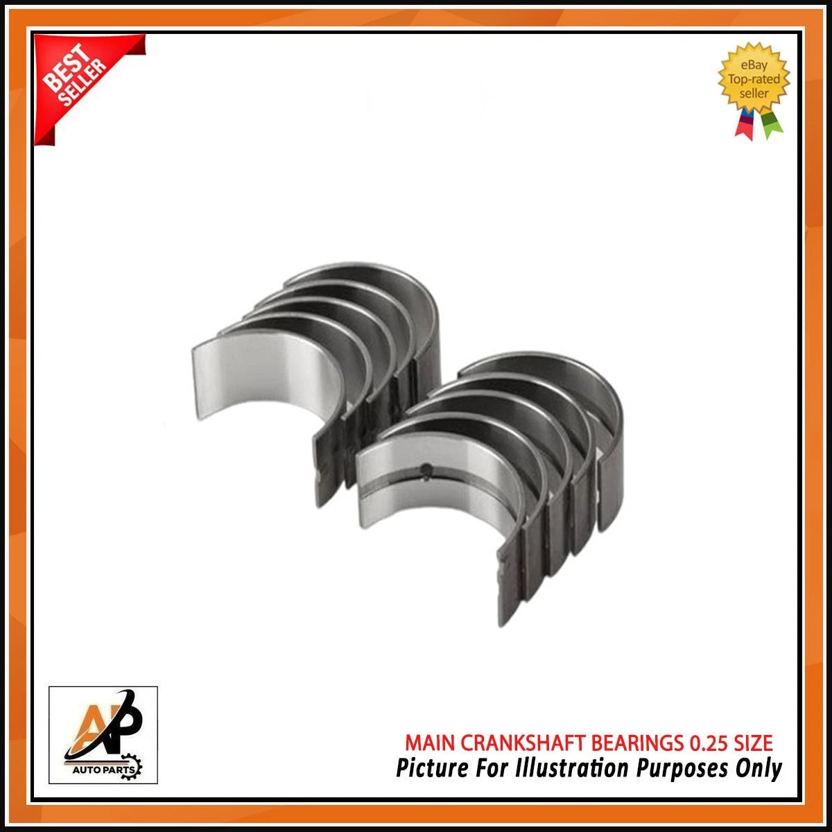 Crankshaft Bearings Set for Jaguar Land Rover 2.0 Diesel 204DTD (2010–2019)