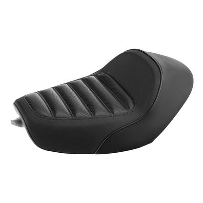 Black Solo Driver Seat for Harley Sportster XL Iron 883 1200 (2010-2022)