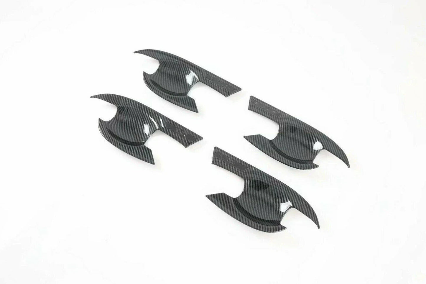 Carbon Door Handle Bowl Cover Trim for Nissan Navara NP300 D23 (15-21)