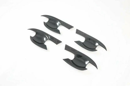Carbon Door Handle Bowl Cover Trim for Nissan Navara NP300 D23 (15-21)