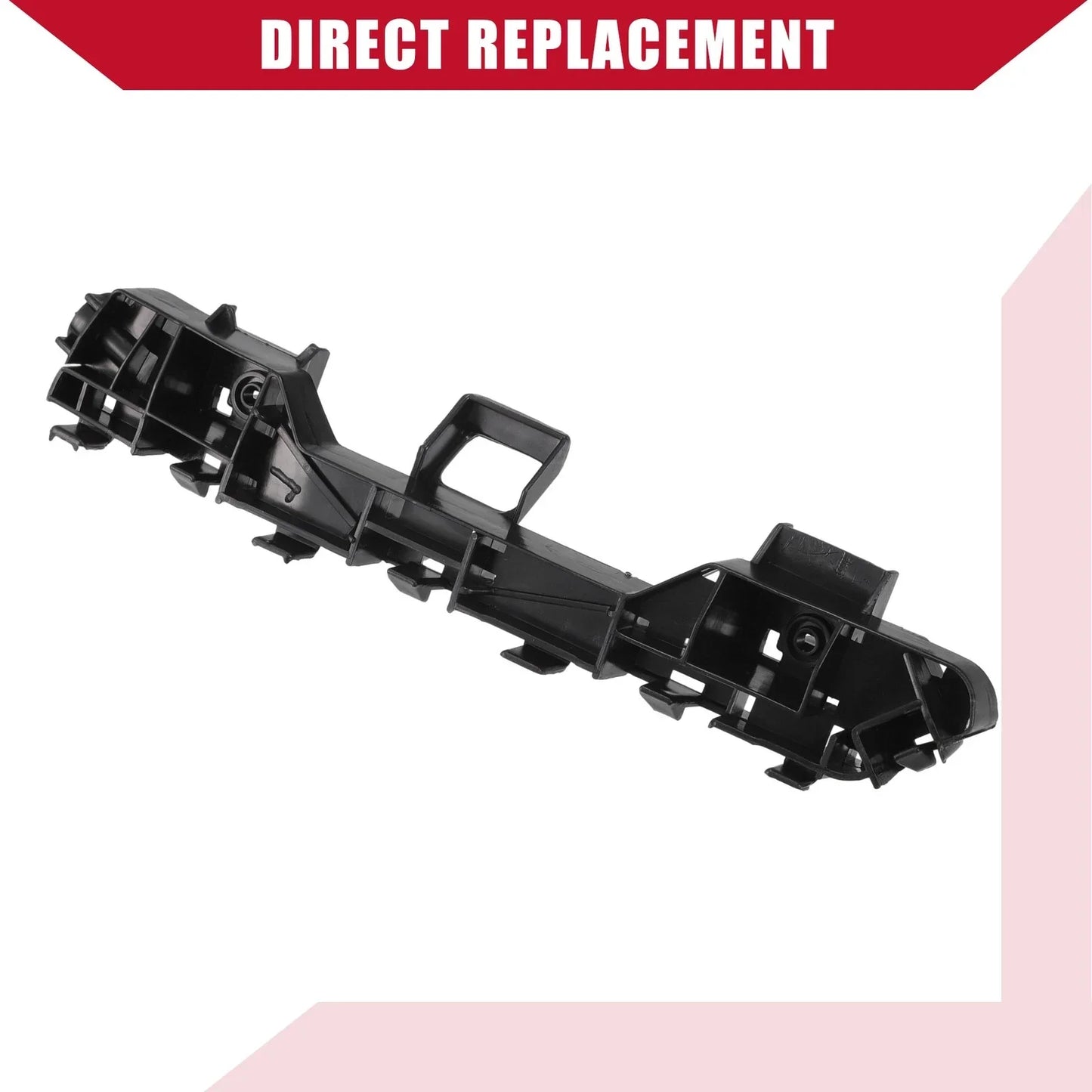 Front Left Bumper Bracket for Honda Accord (2013-2017) Black