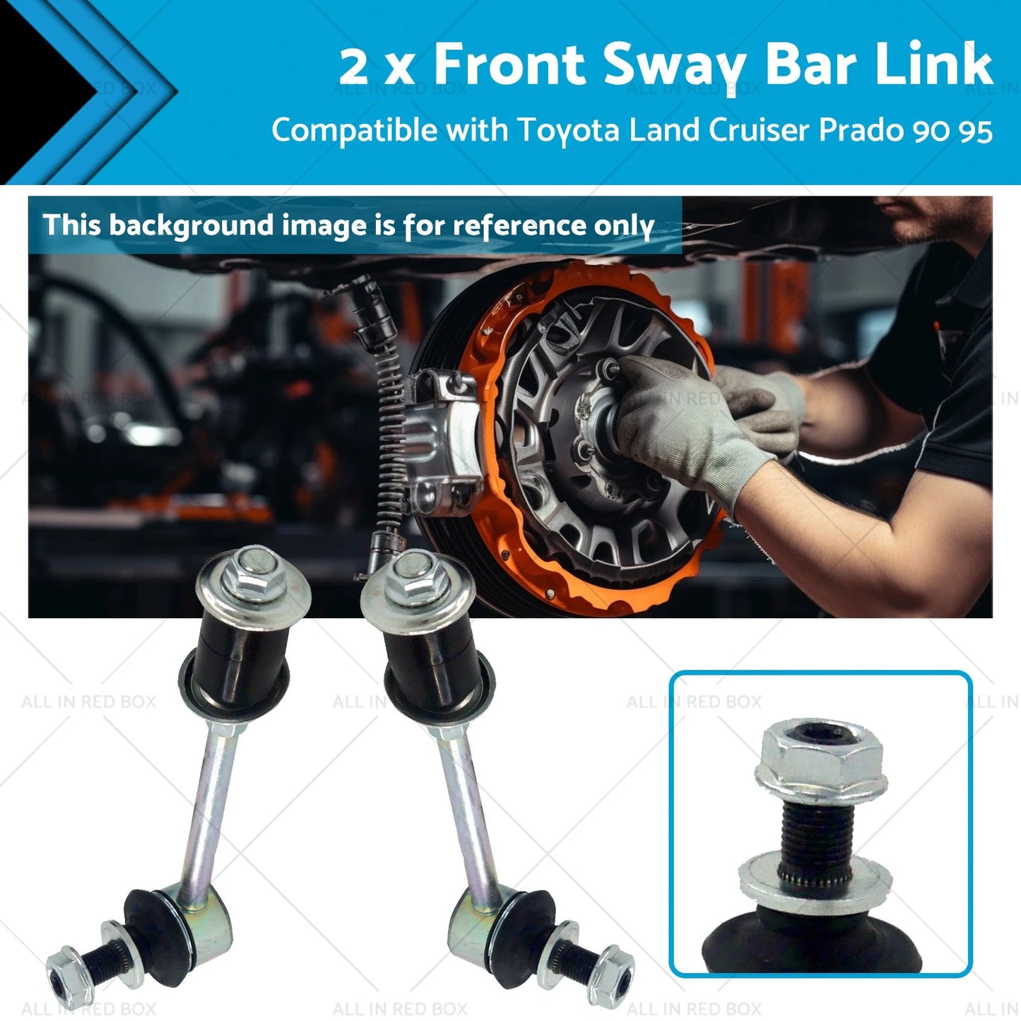 Front Sway Bar Links for Toyota Land Cruiser Prado (1996-2002)
