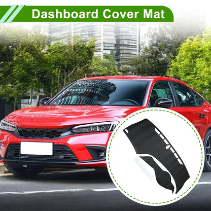 Dashboard Cover Mat for Honda Civic (2012-2015) - Black Carpet