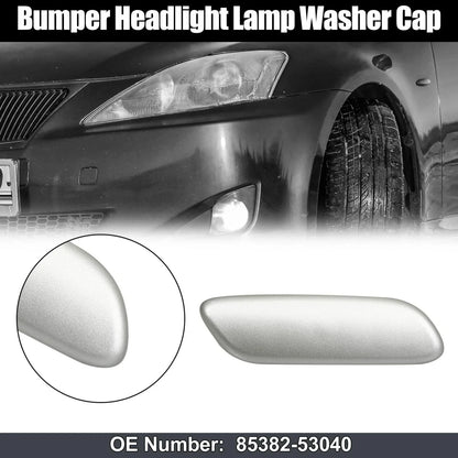 Right Headlight Nozzle Cover for LEXUS IS250 IS300 (2006-2008) Silver Tone