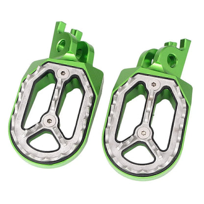 Shark Teeth Racing Foot Pegs for Kawasaki KX250 KX250F KX450F KLX450 (2008-2015)