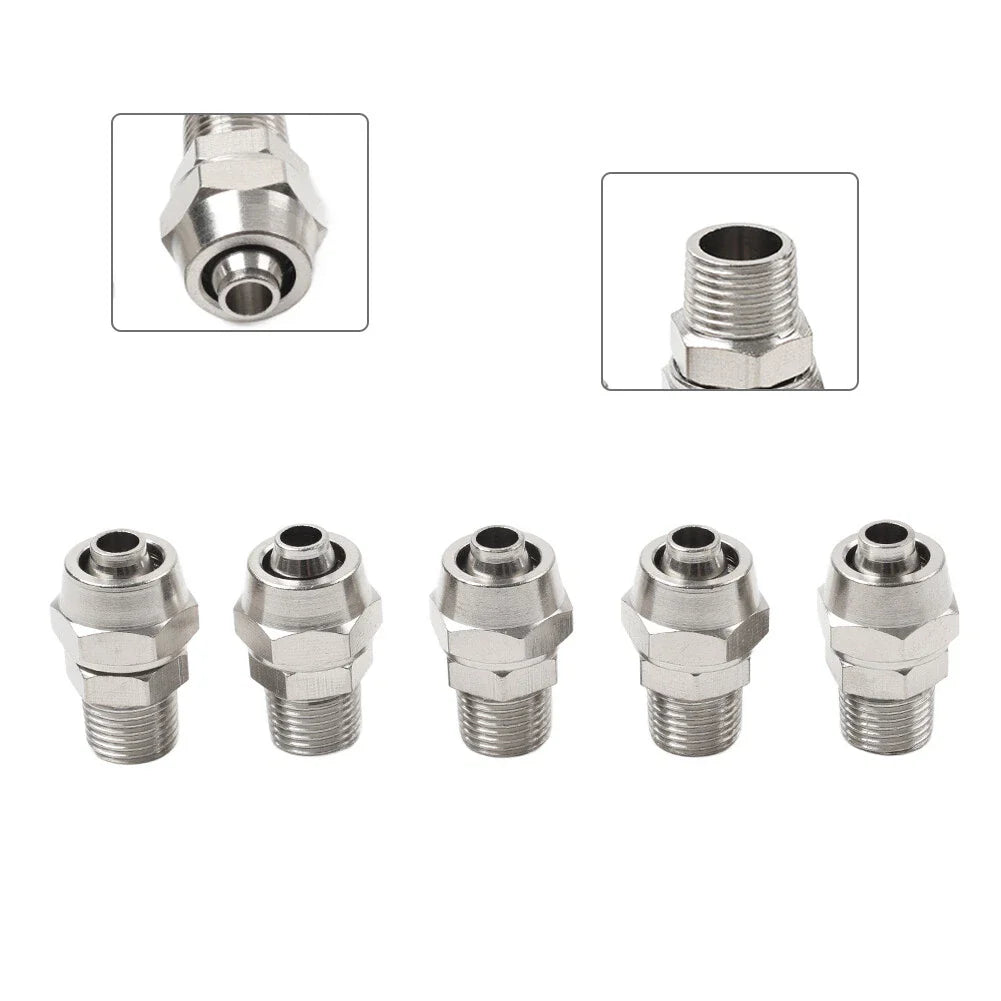 5PCS 8mm Air Valve Metal Connectors for Tire Changer