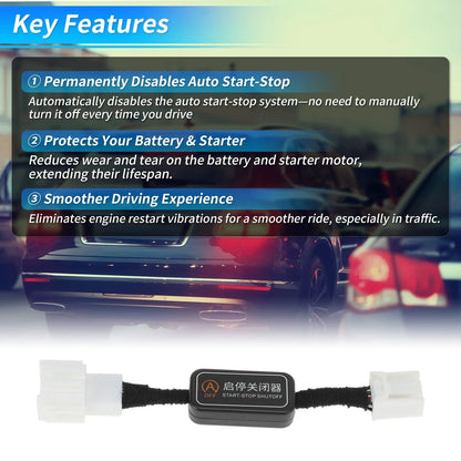 Idle Start Stop Eliminator for Honda Pilot 2016-2018 Auto Start/Stop Disable