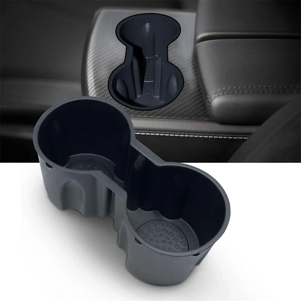 Dual Cup Holder Insert for Tesla Model 3 Y (2017-2024)