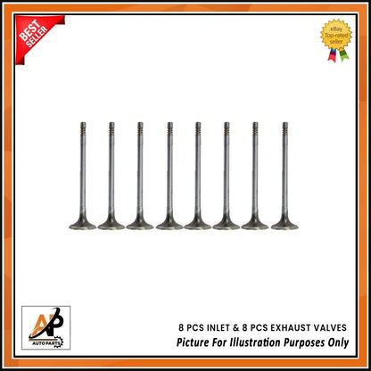 Exhaust and Inlet Valves Replacement Set for Citroen Peugeot Opel 1.5 Diesel (16)