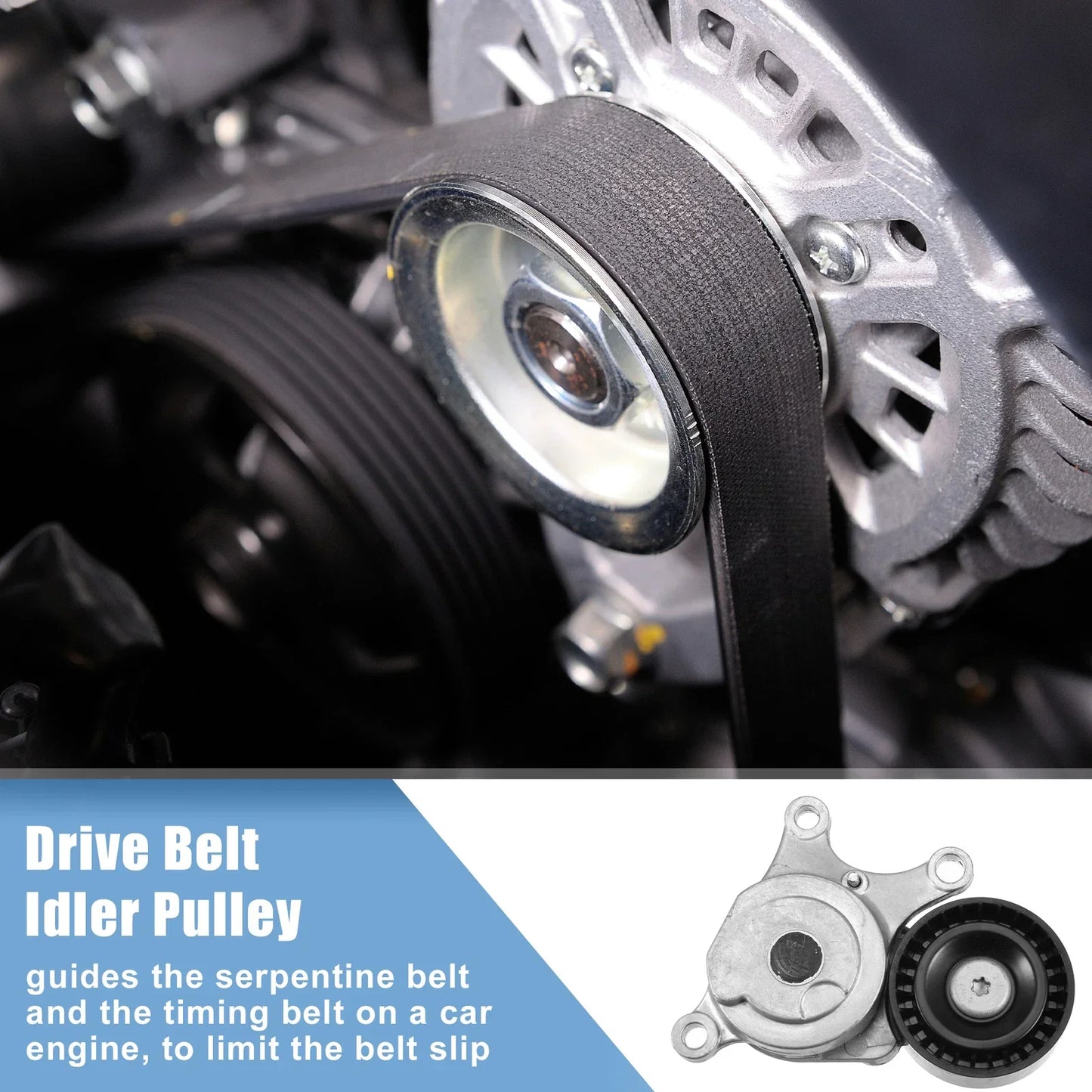 Drive Belt Tensioner Assembly for Mercedes-Benz CLA250 GLA250 (2014-2020)