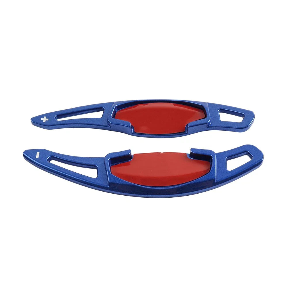 Blue Steering Wheel Shifter Paddle Extensions for Honda Civic (2022 - )