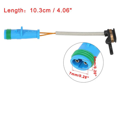 2 x Front Rear Brake Pad Wear Sensors for Mercedes-Benz